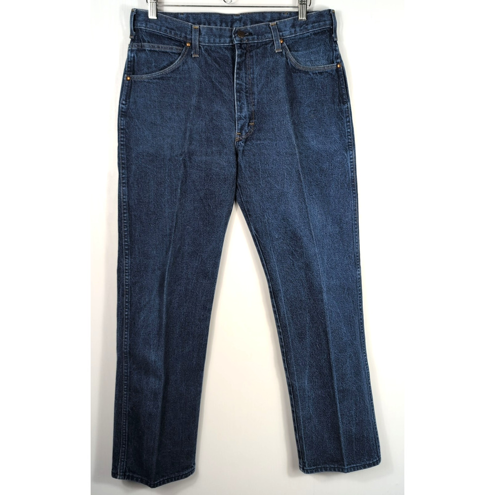 Western Plains Trading Co. Men's 36x30 Dark Wash Denim Jeans Western 100% Cotton